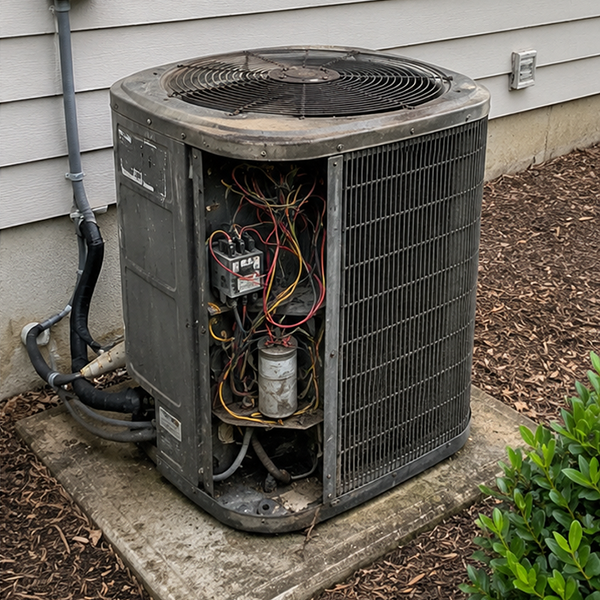 before ac repair